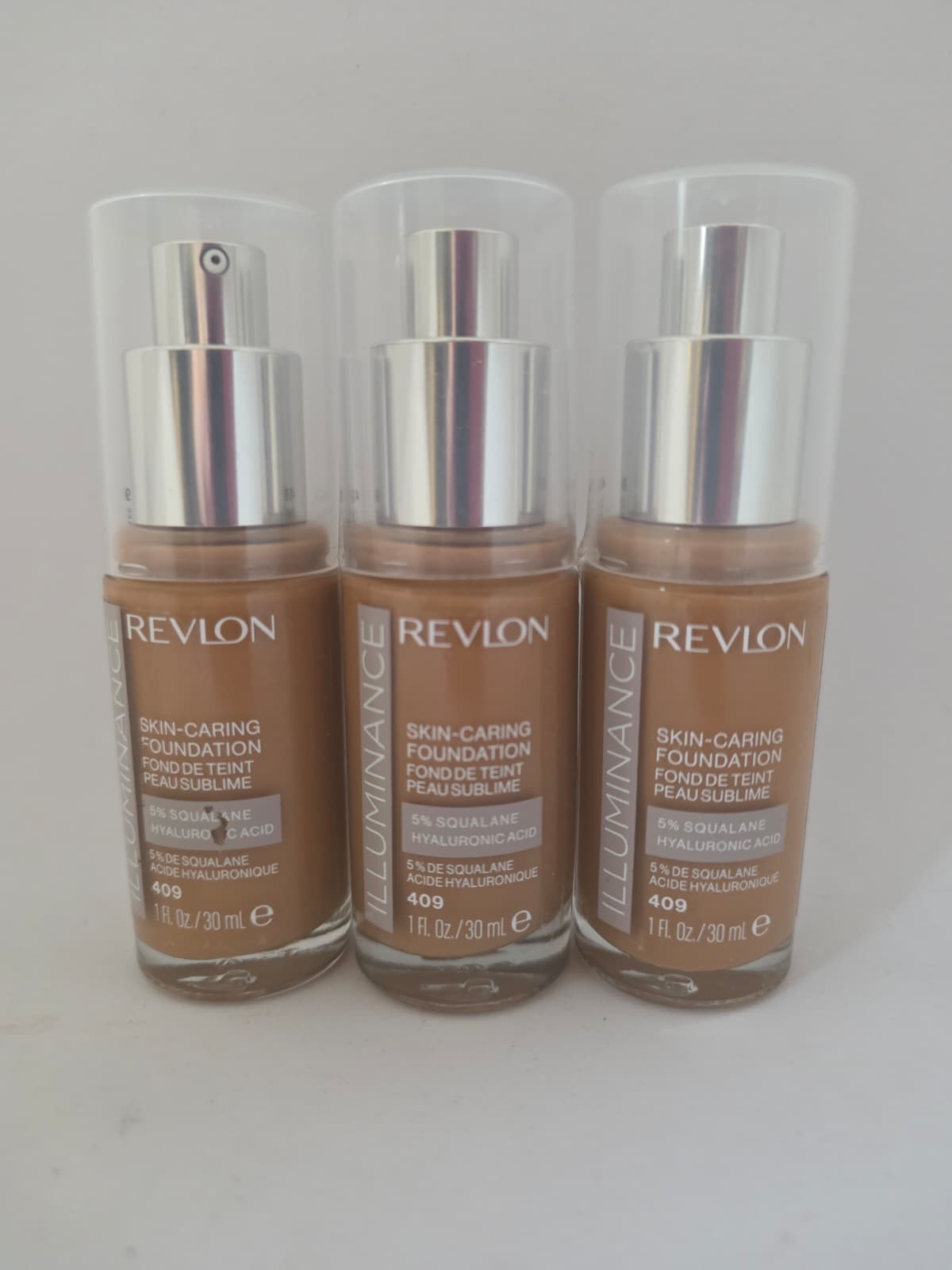 3X Revlon Illuminance Skin-Caring Foundation, 409 Brulee