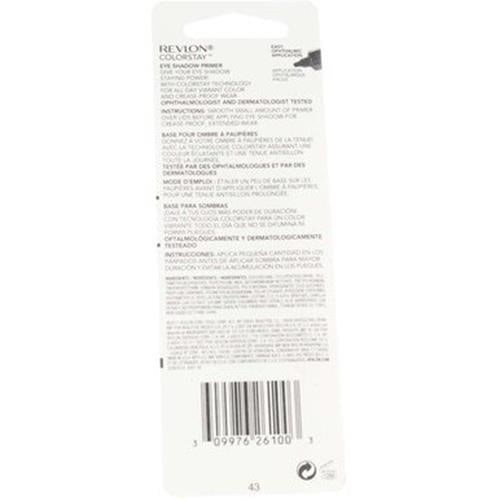 Revlon Color Stay Eyeshadow Primer, 100 Universal Shade,
