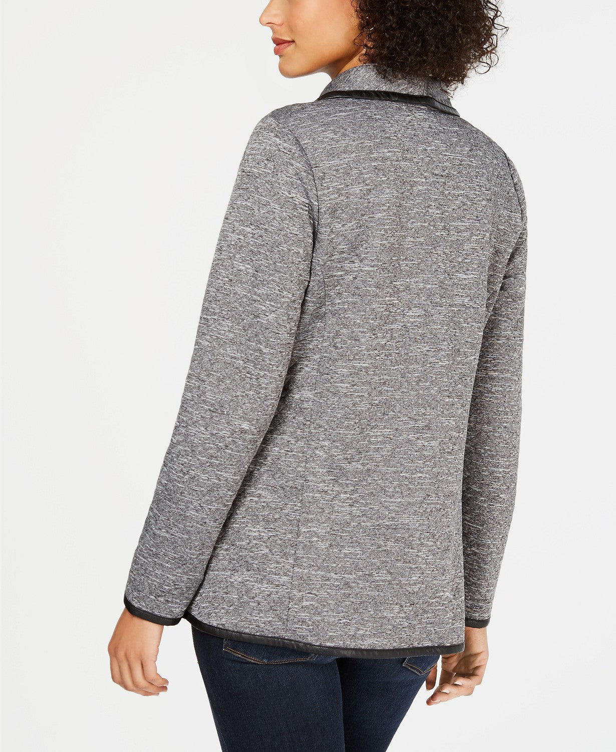 Charter Club French Terry Jacket, Flagstone M