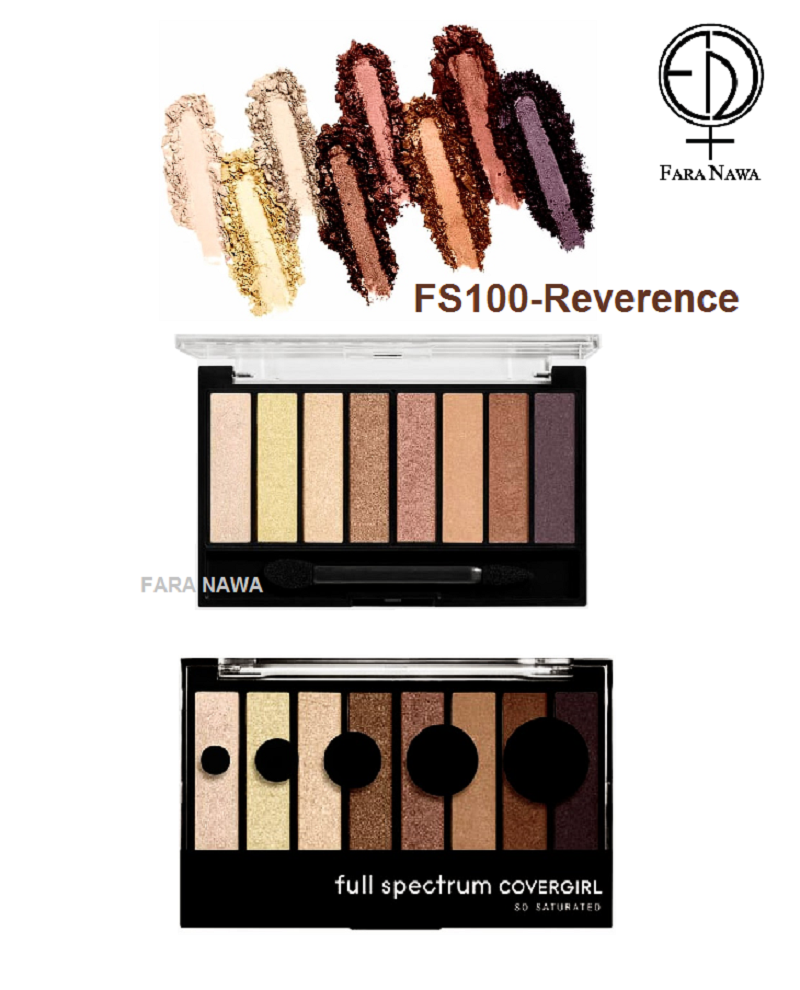 Covergirl Full Spectrum So Saturated Eyeshadow Palettes,