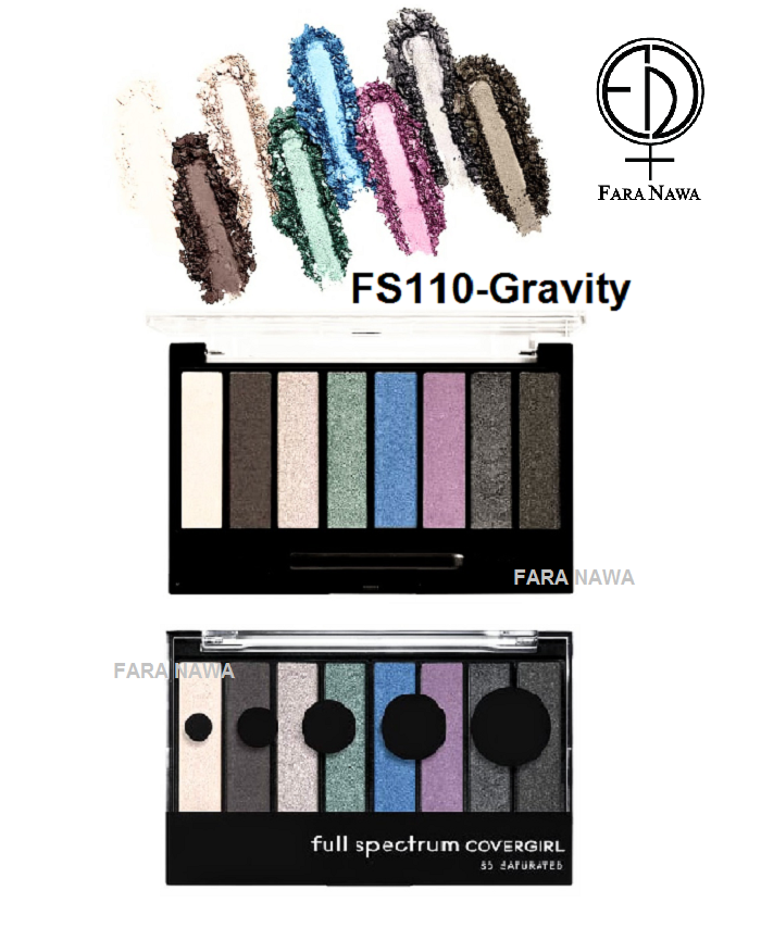 Covergirl Full Spectrum So Saturated Eyeshadow Palettes,