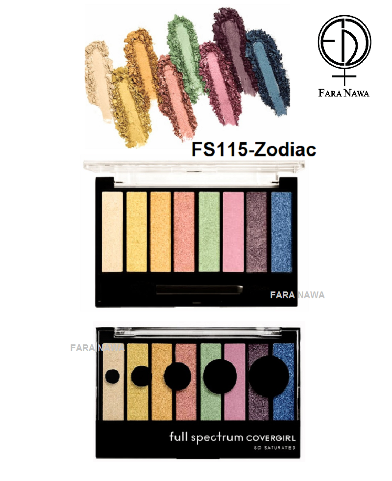 Covergirl Full Spectrum So Saturated Eyeshadow Palettes,