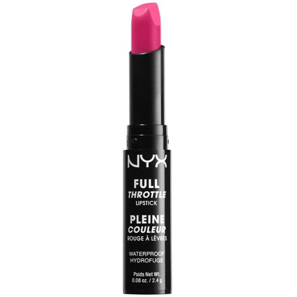 NYX Cosmetics NYX Waterproof Full Throttle Lipstick,