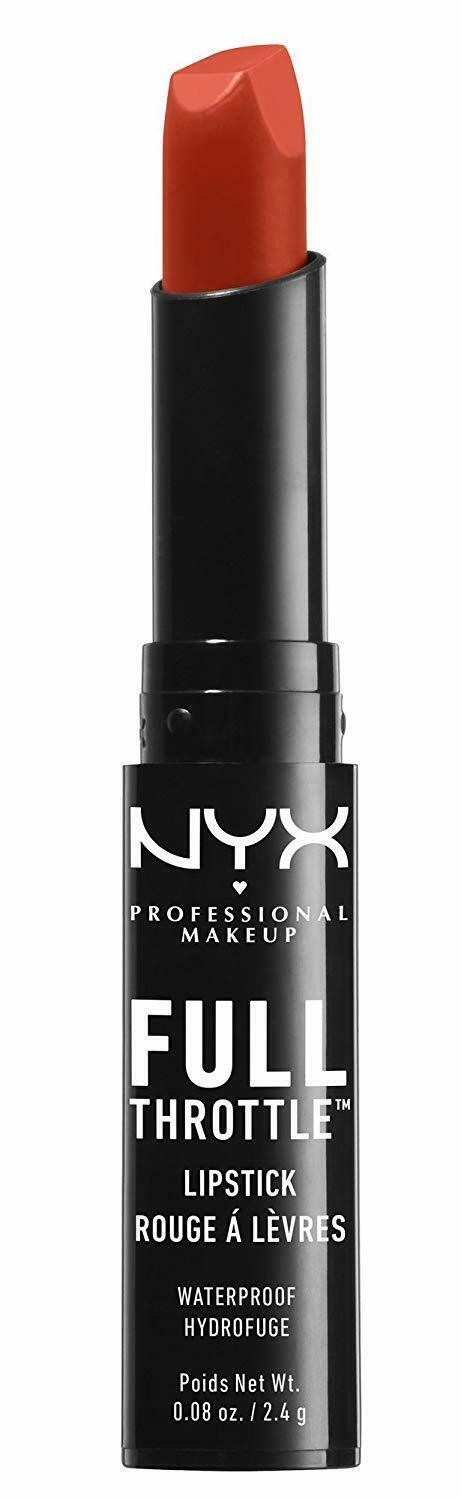 NYX Cosmetics NYX Waterproof Full Throttle Lipstick,