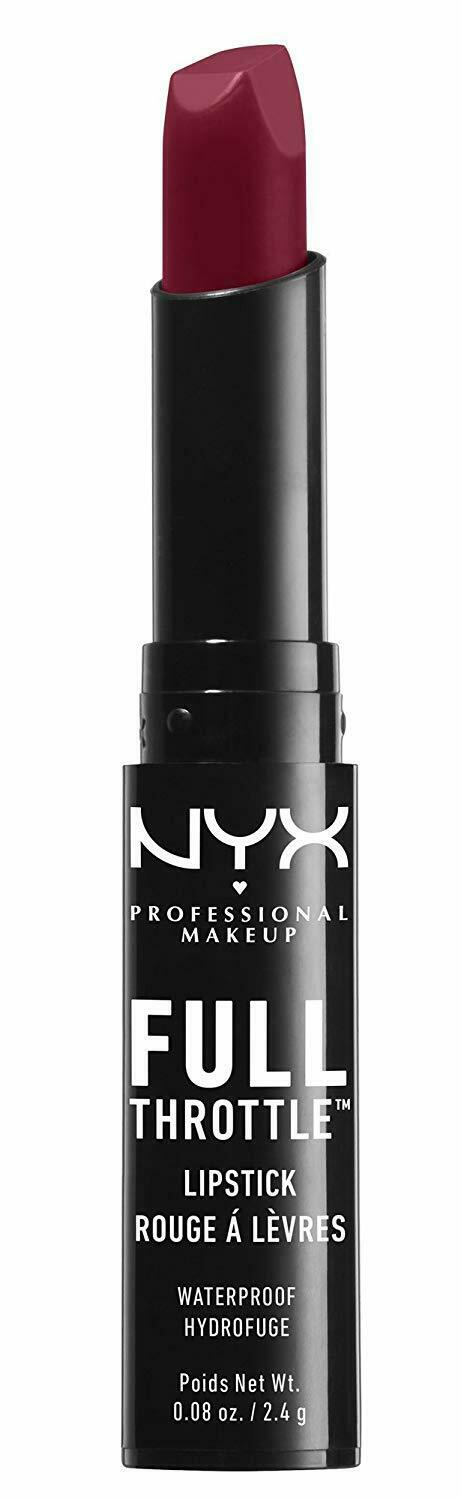NYX Cosmetics NYX Waterproof Full Throttle Lipstick,