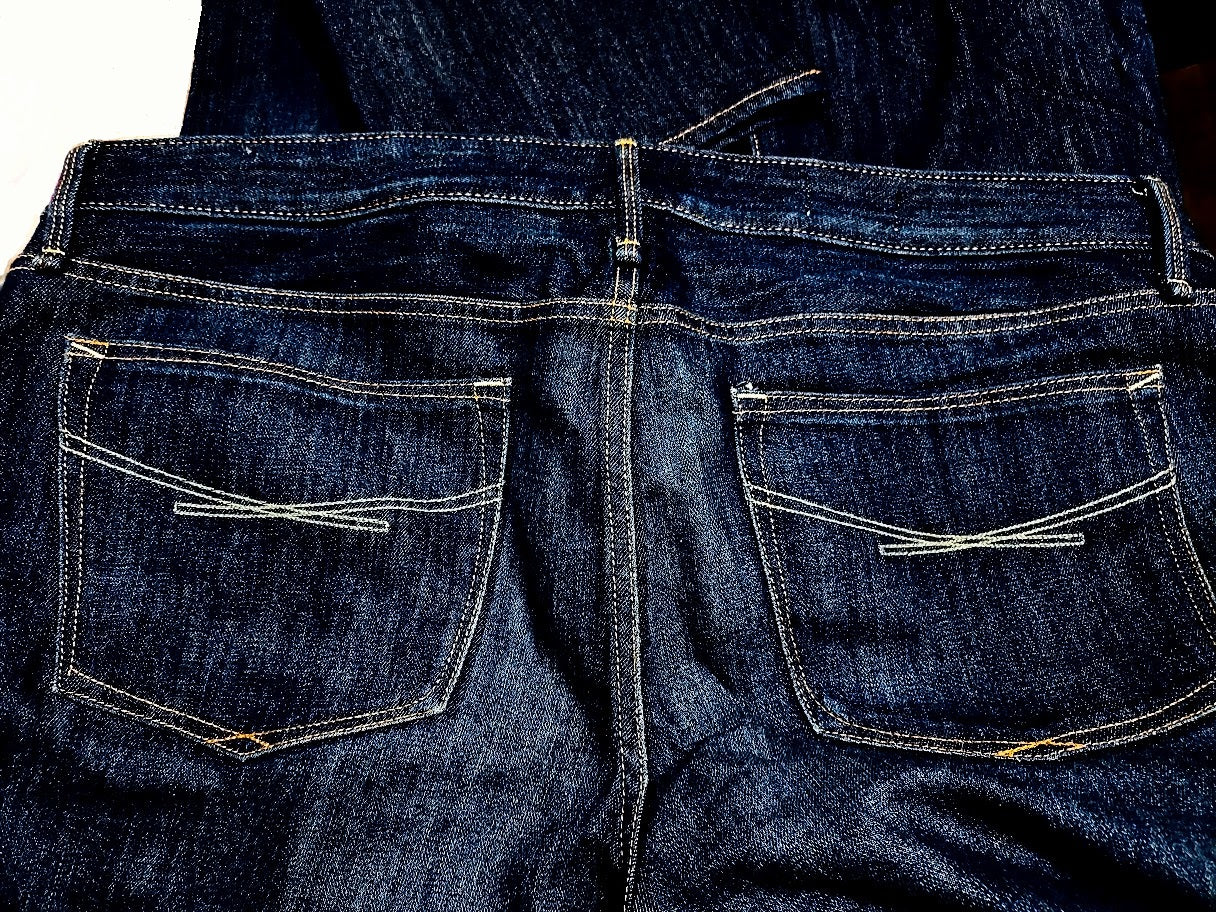 GAP Women's Mid Rise 1969 Real Straight Denim Jeans, 34/18L