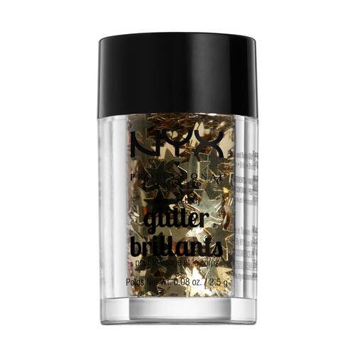 NYX SHAPED GLITTER Loose Shaped Face & Body Glitter,