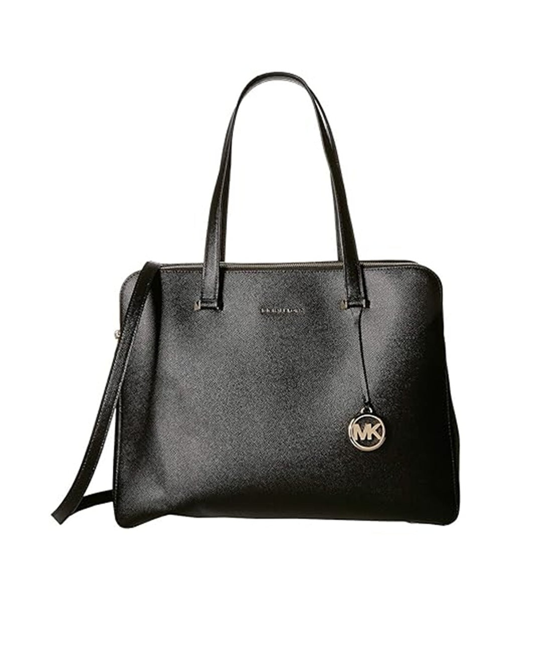 MICHAEL Michael Kors Houston Crossgrain Leather Tote,