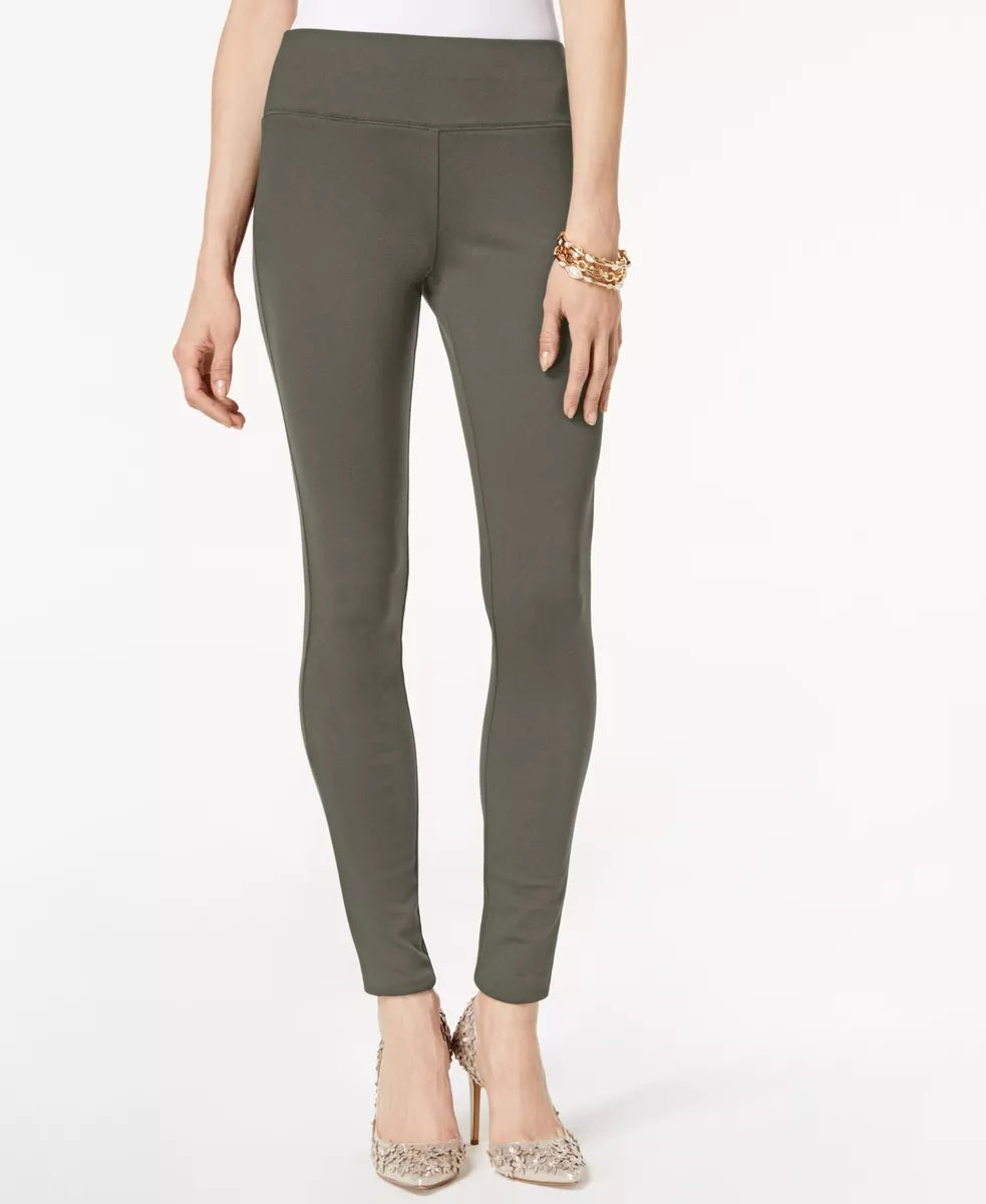 INC International Concepts Wide-Waistband Seamed Skinny Pants, Size 10 & 14