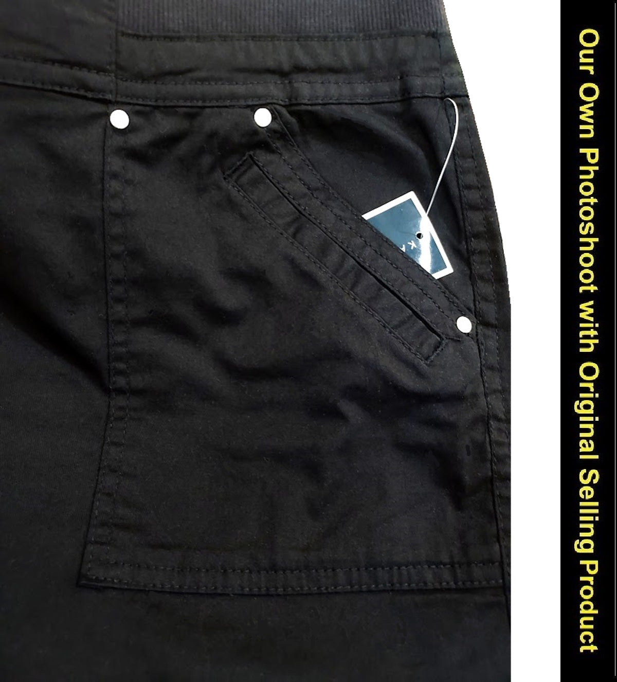 KAREN SCOTT Plus Size Cotton Bermuda Style Shorts, 16W