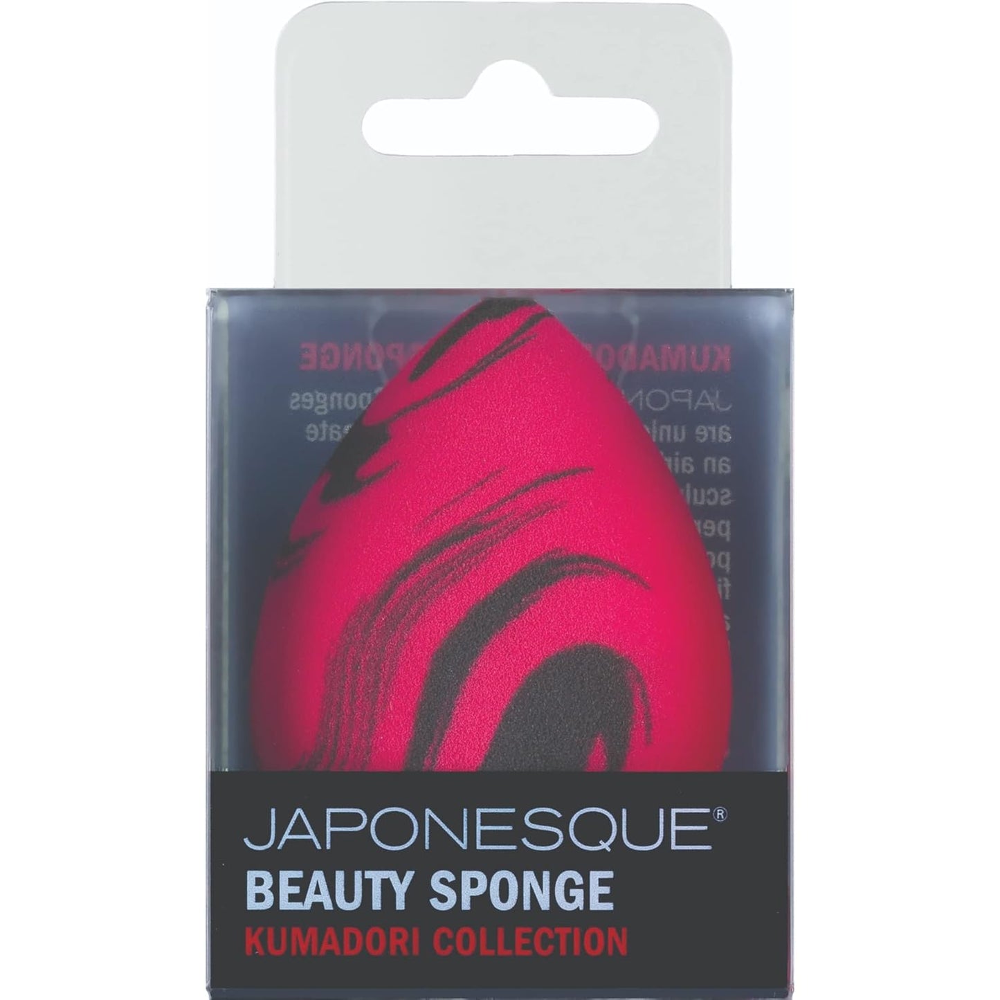 JAPONESQUE Kumadori Beauty Sponge, Foundation and Makeup Blender,