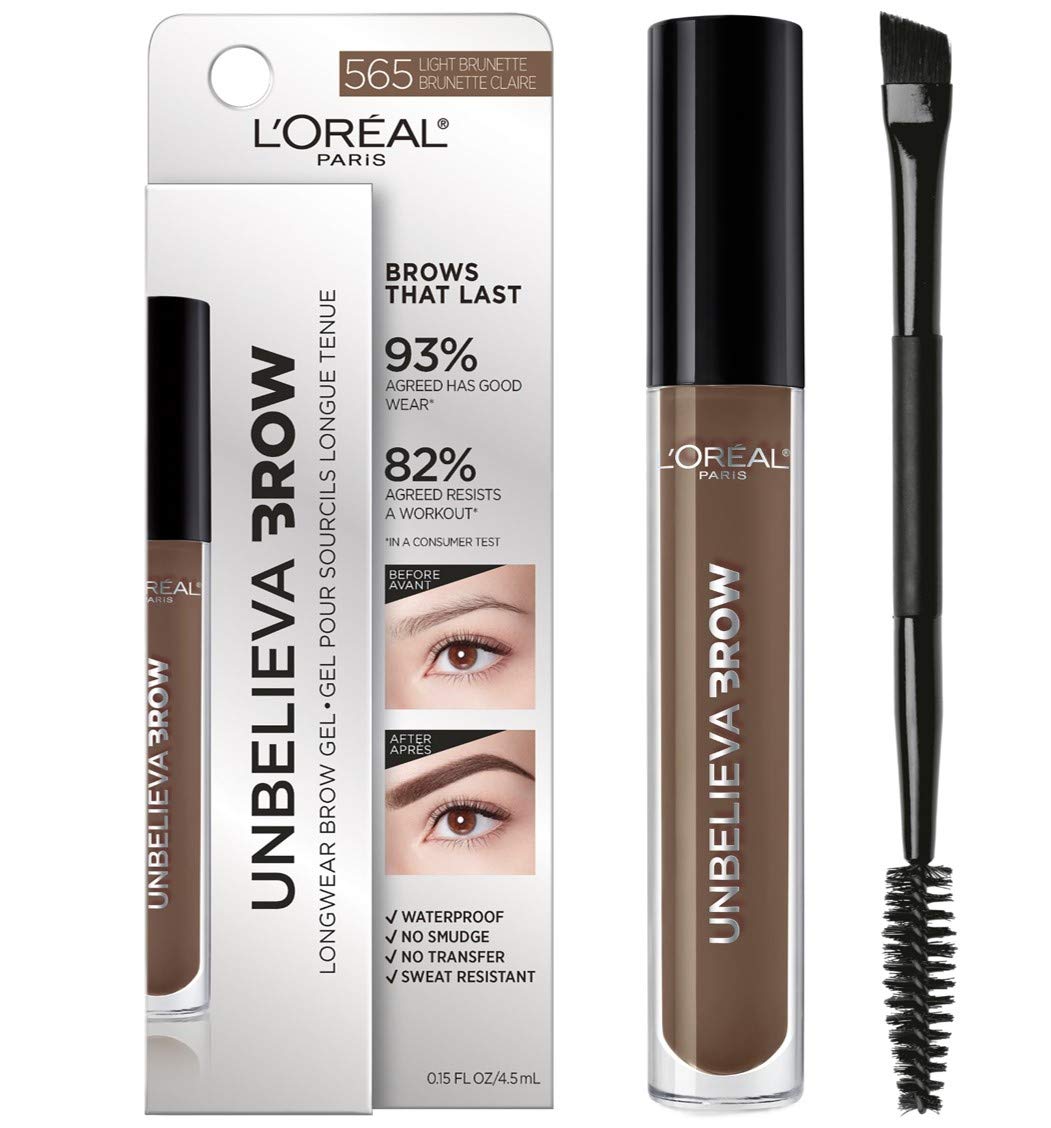 L'Oreal Paris Unbelieve-Brow Longwear Waterproof Brow Gel,