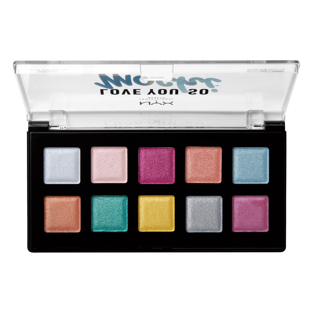 NYX PROFESSIONAL MAKEUP Love You So Mochi Eyeshadow Palette,