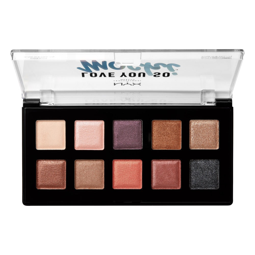 NYX PROFESSIONAL MAKEUP Love You So Mochi Eyeshadow Palette,