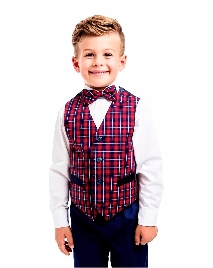 Nautica Baby Boys 4-Piece Set with Dress Shirts, Vests, Pants, and Bow Ties,