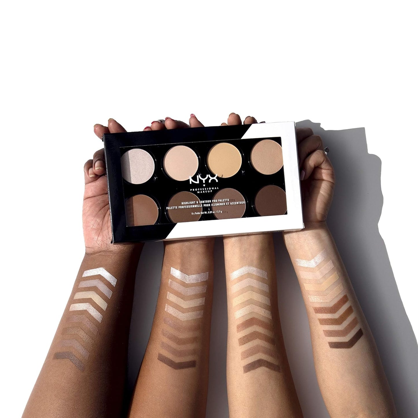 NYX Highlight & Contour Pro Palette, HCPP01