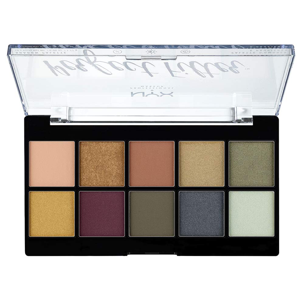 NYX PROFESSIONAL MAKEUP Perfect Filter Shadow Eyeshadow Palette,