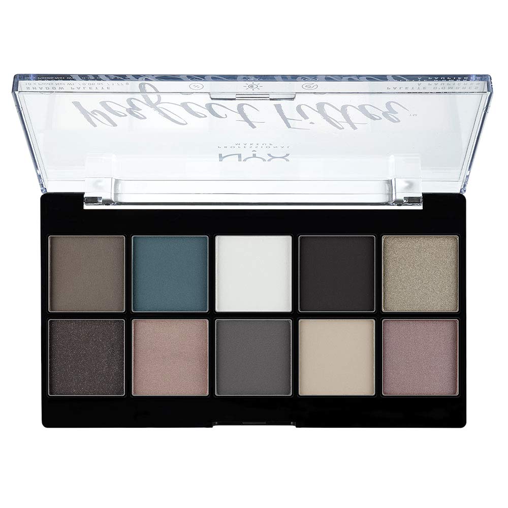 NYX PROFESSIONAL MAKEUP Perfect Filter Shadow Eyeshadow Palette,