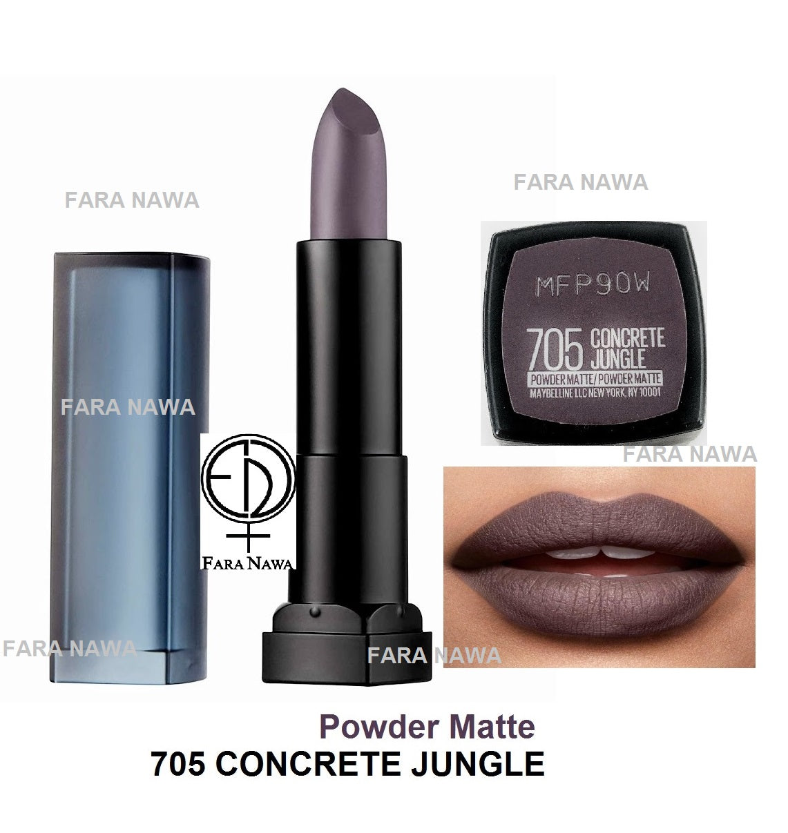 Maybelline Color Sensational Powder Matte Lipstick,