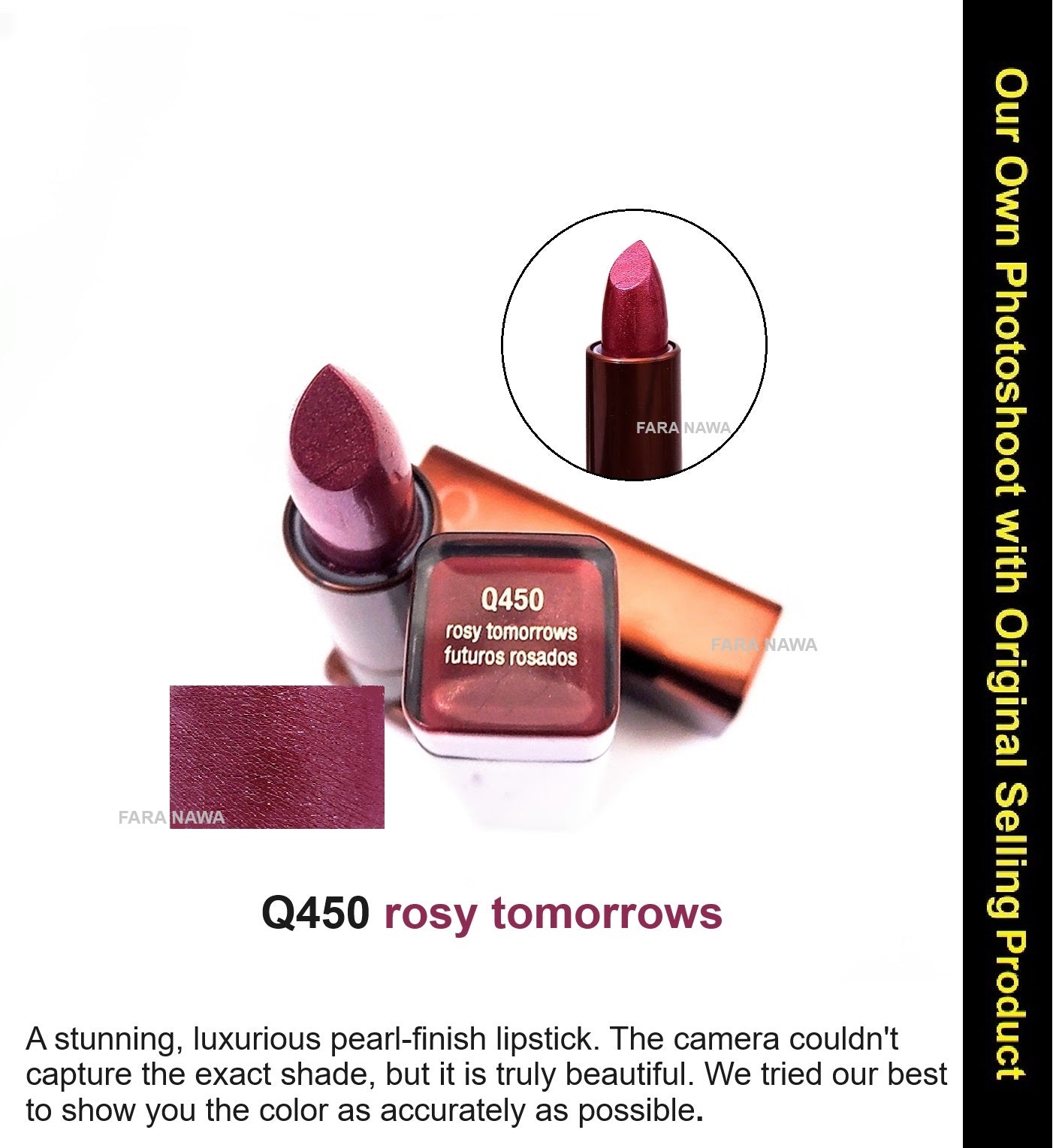 Covergirl Queen Collection Lipstick, Q450 rosy tomorrows