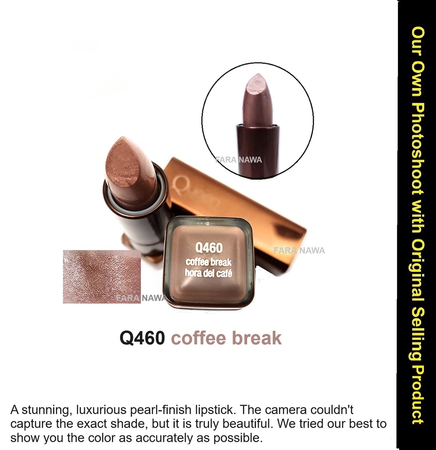 Covergirl Queen Collection Lipstick, Q460 coffee break