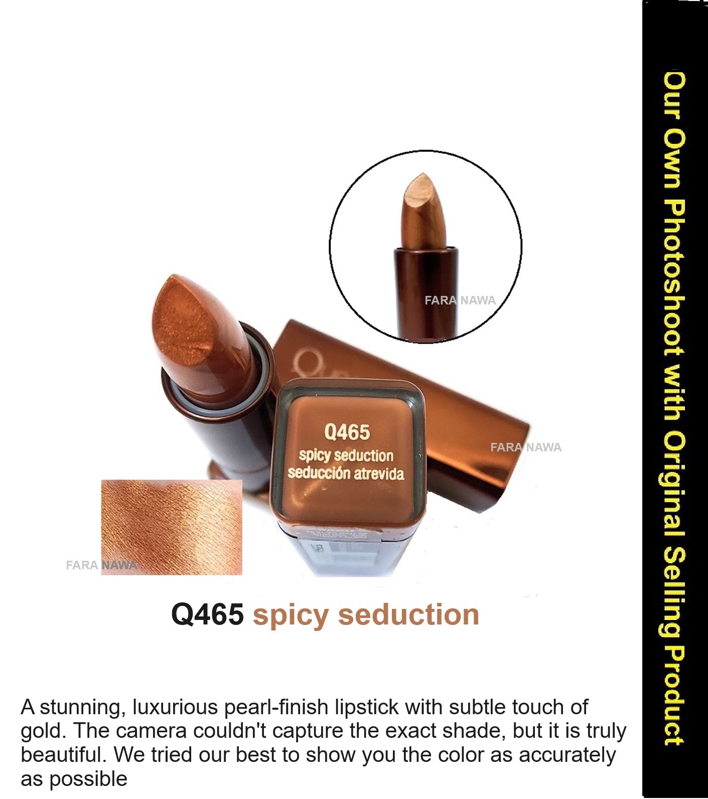 Covergirl Queen Collection Lipstick, Q465 spicy seduction