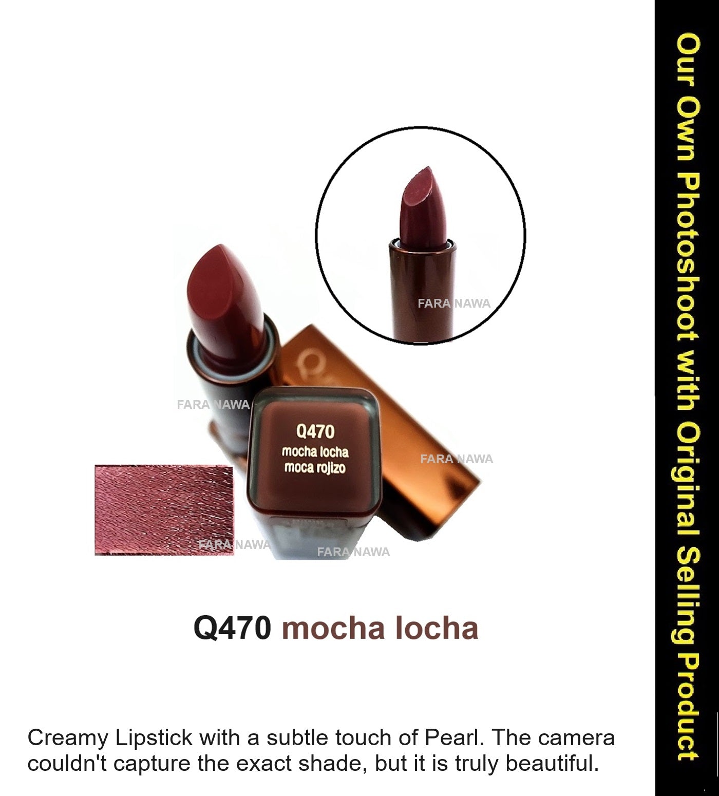 Covergirl Queen Collection Lipstick, Q470 mocha locha
