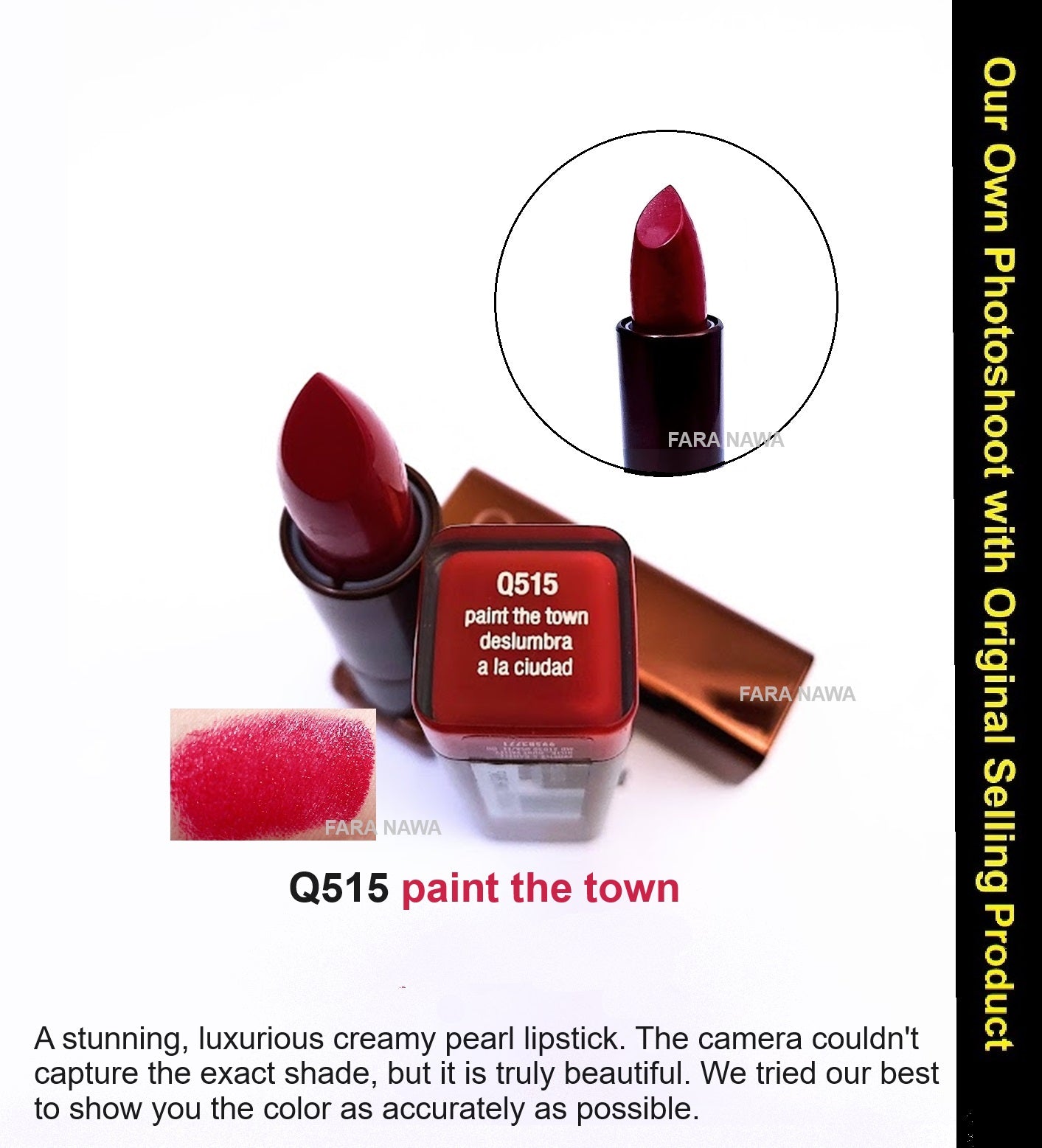 Covergirl Queen Collection Lipstick, Q515 paint the town