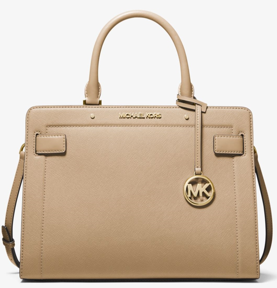 Michael Kors Rayne Medium Satchel Leather Handbag, "In MK Gift Box"