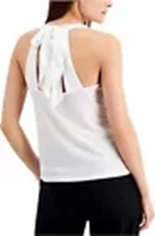 INC International Concepts Women's V-Neck Halter Top, Size L