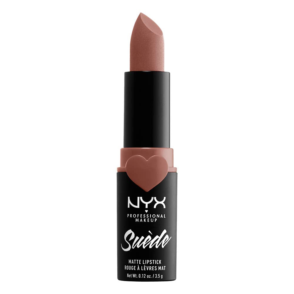 NYX Professional Makeup Suede Matte Lipstick, Lightweight Vegan Formula,