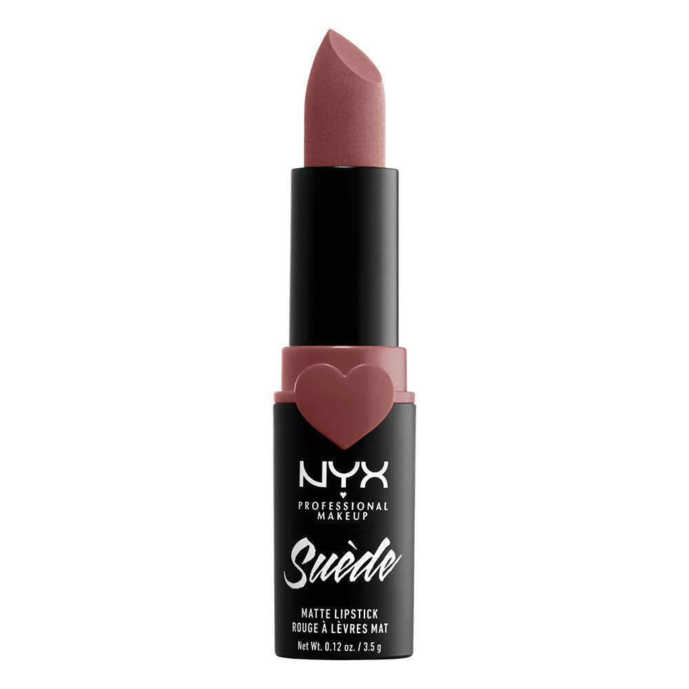 NYX Professional Makeup Suede Matte Lipstick, Lightweight Vegan Formula,