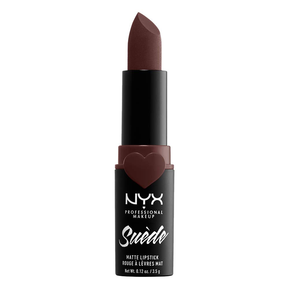 NYX Professional Makeup Suede Matte Lipstick, Lightweight Vegan Formula,