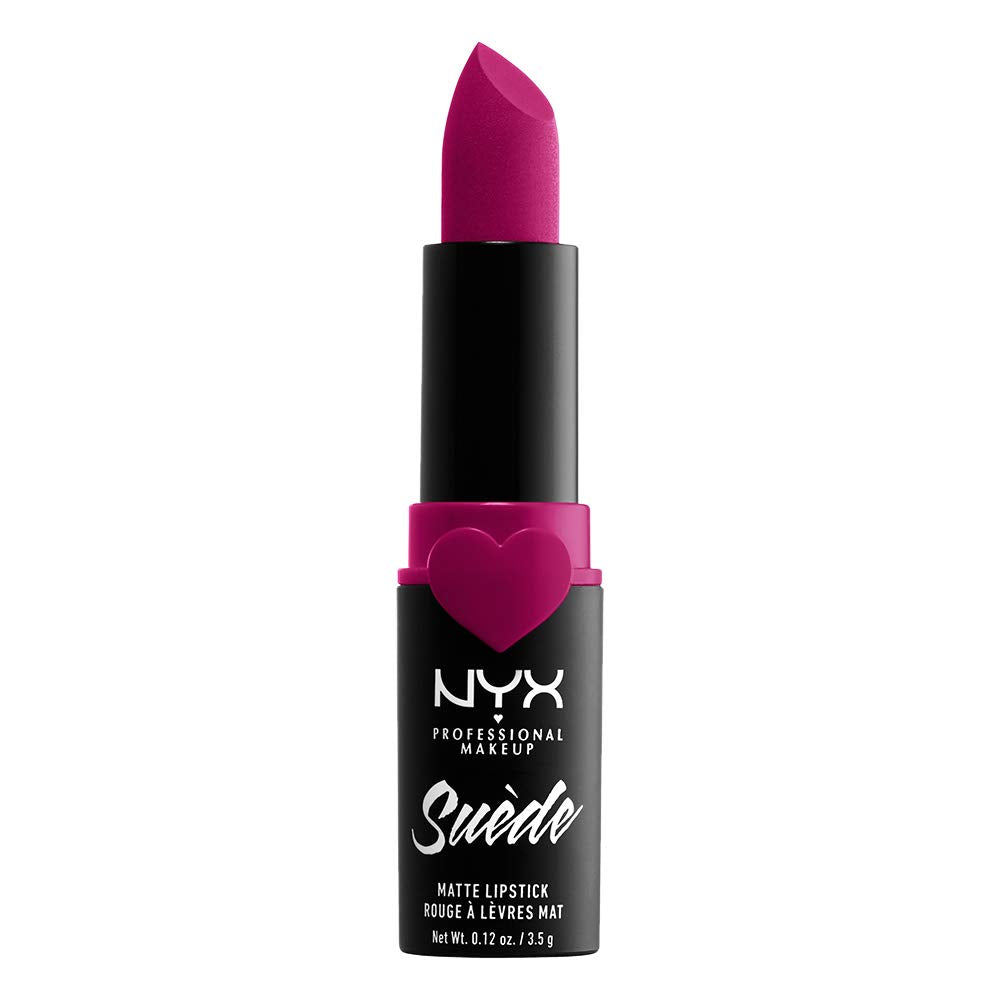 NYX Professional Makeup Suede Matte Lipstick, Lightweight Vegan Formula,