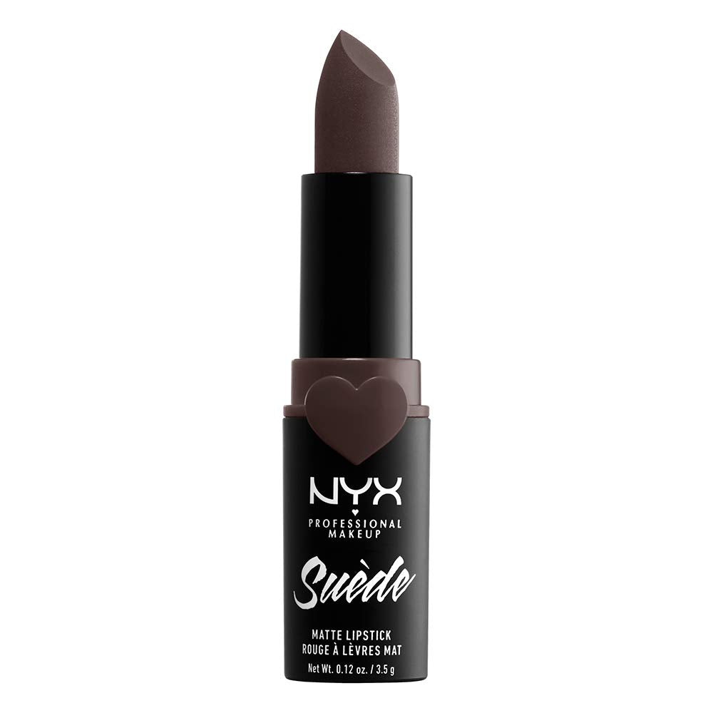 NYX Professional Makeup Suede Matte Lipstick, Lightweight Vegan Formula,