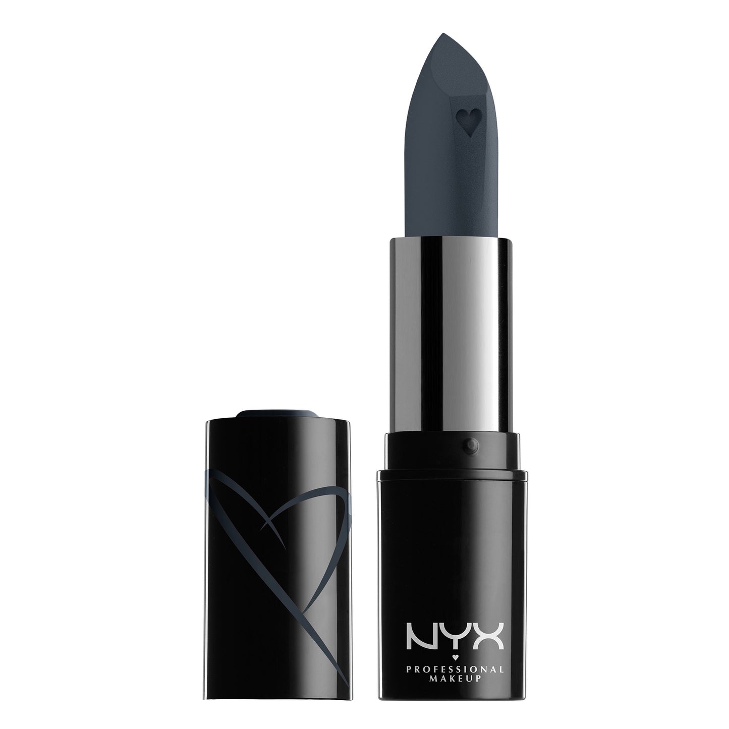 NYX Shout Loud Satin Lipstick, infused with mango and shea butter,