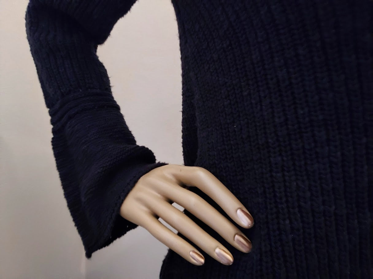 Style & Co Cotton Bell-Sleeve Sweater, Size S