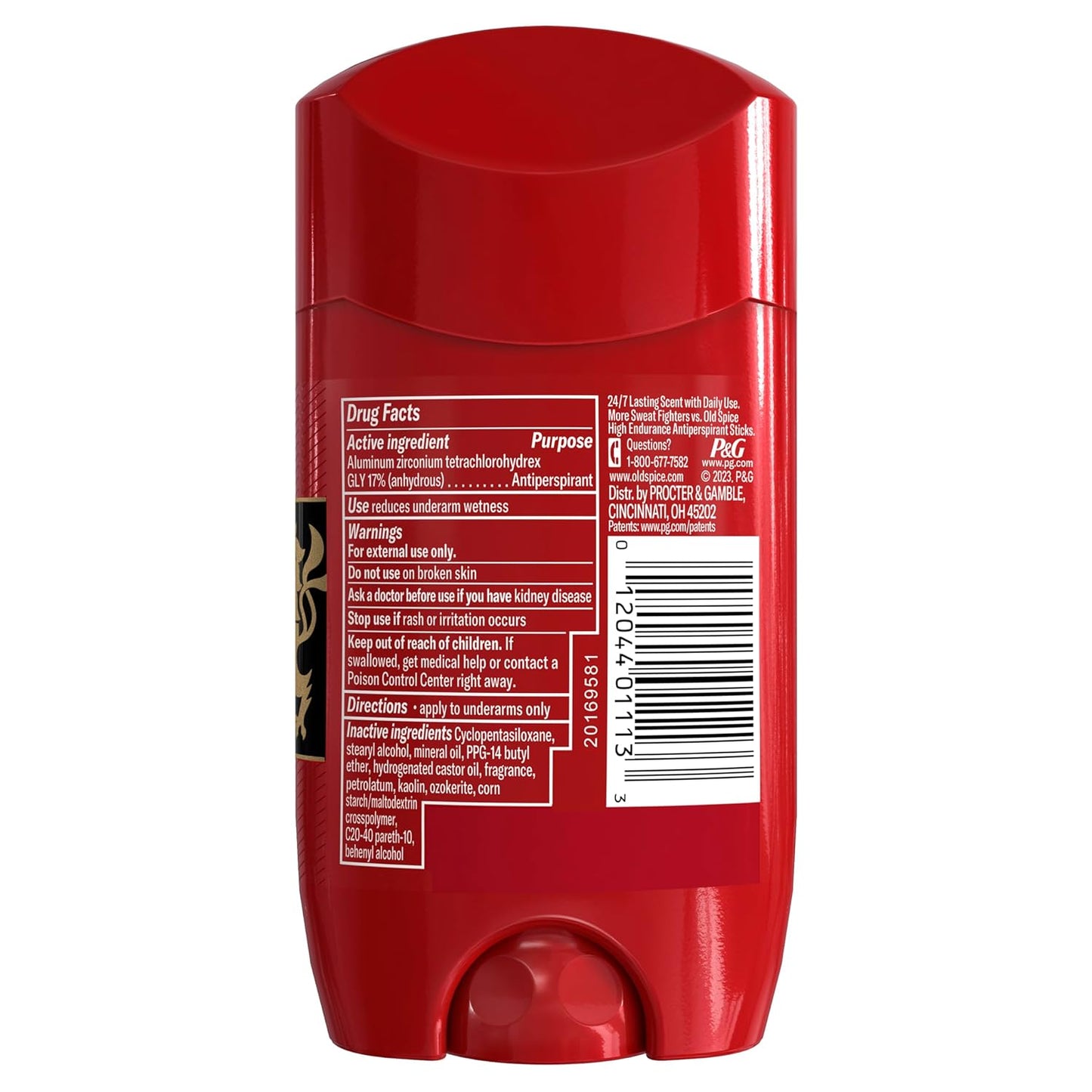 Old Spice Men's Antiperspirant & Deodorant Swagger Cedarwood Scent,