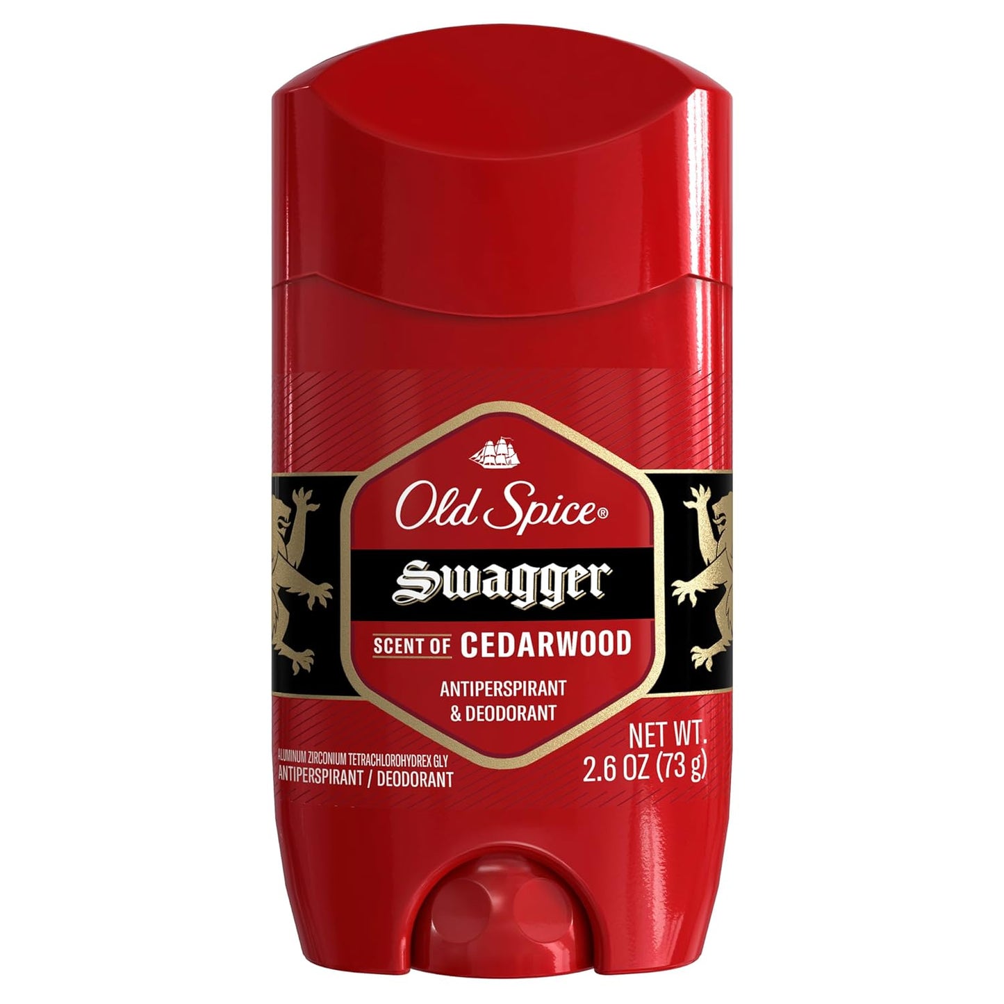 Old Spice Men's Antiperspirant & Deodorant Swagger Cedarwood Scent,