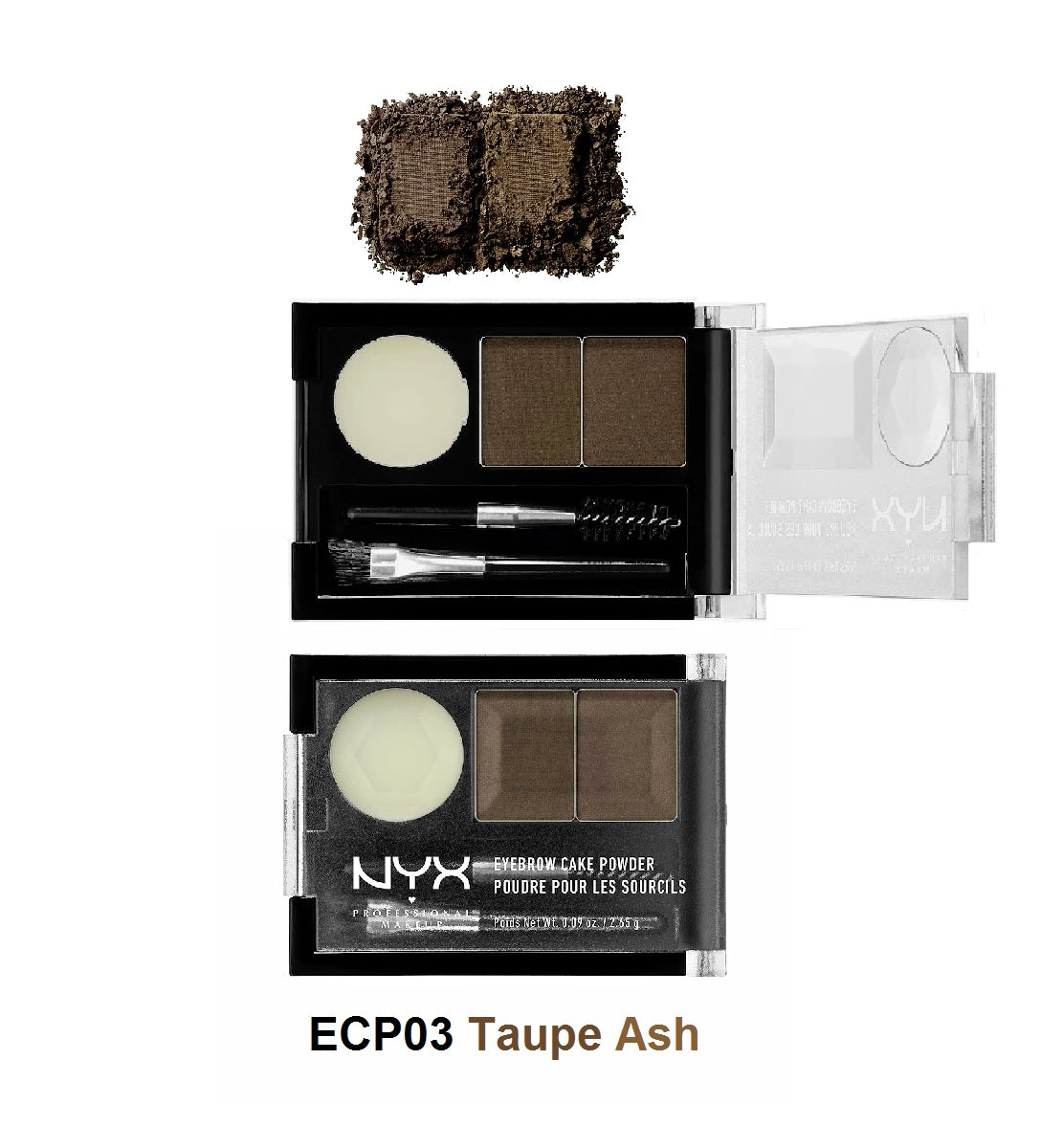 NYX PROFESSIONAL MAKEUP Eyebrow Cake Powder,