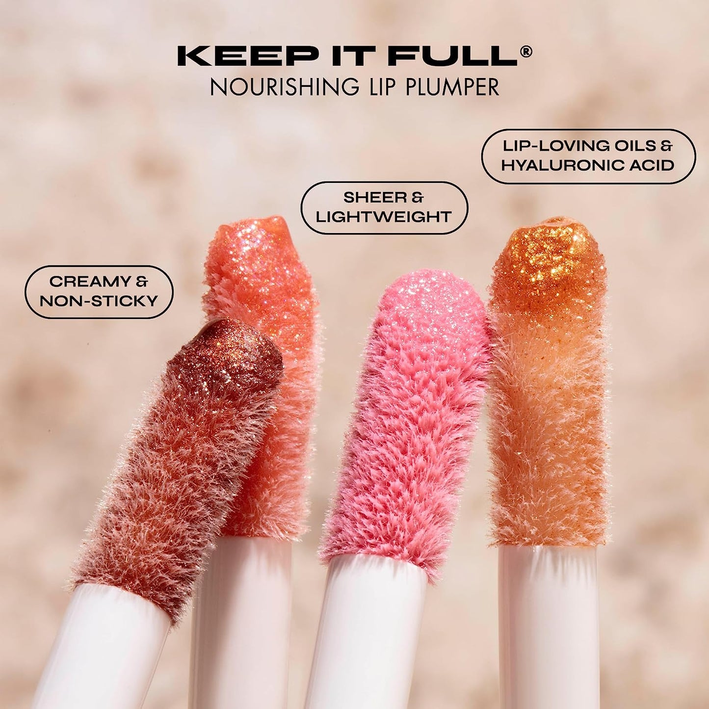 Milani Keep It Full Nourishing Lip Plumper Lip Gloss,