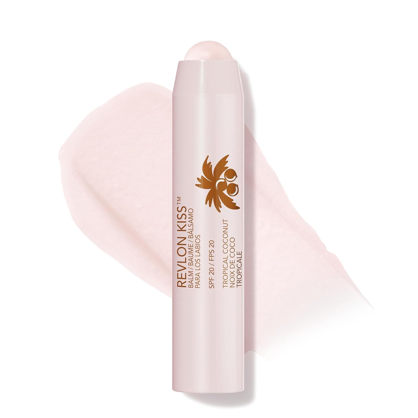 Revlon Kiss Lip Balm Crayon, Hydrating Lip Moisturizer Infused,