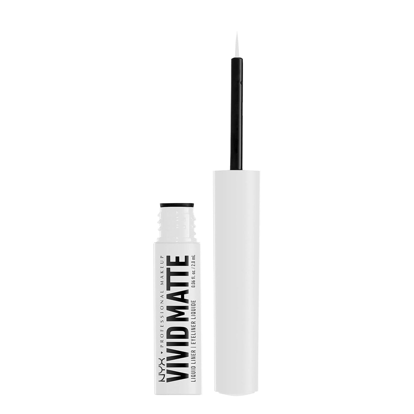 NYX Professional Makeup Vivid Matte Liquid Liner, VMLL02 White