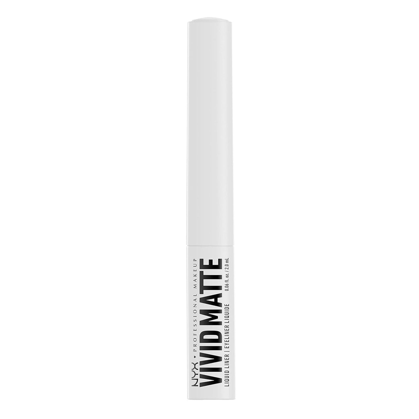 NYX Professional Makeup Vivid Matte Liquid Liner, VMLL02 White