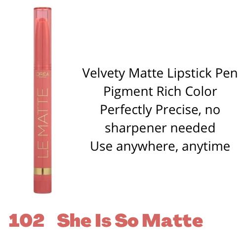 L'Oreal Paris Colour Riche Le Matte Lipstick Pen,