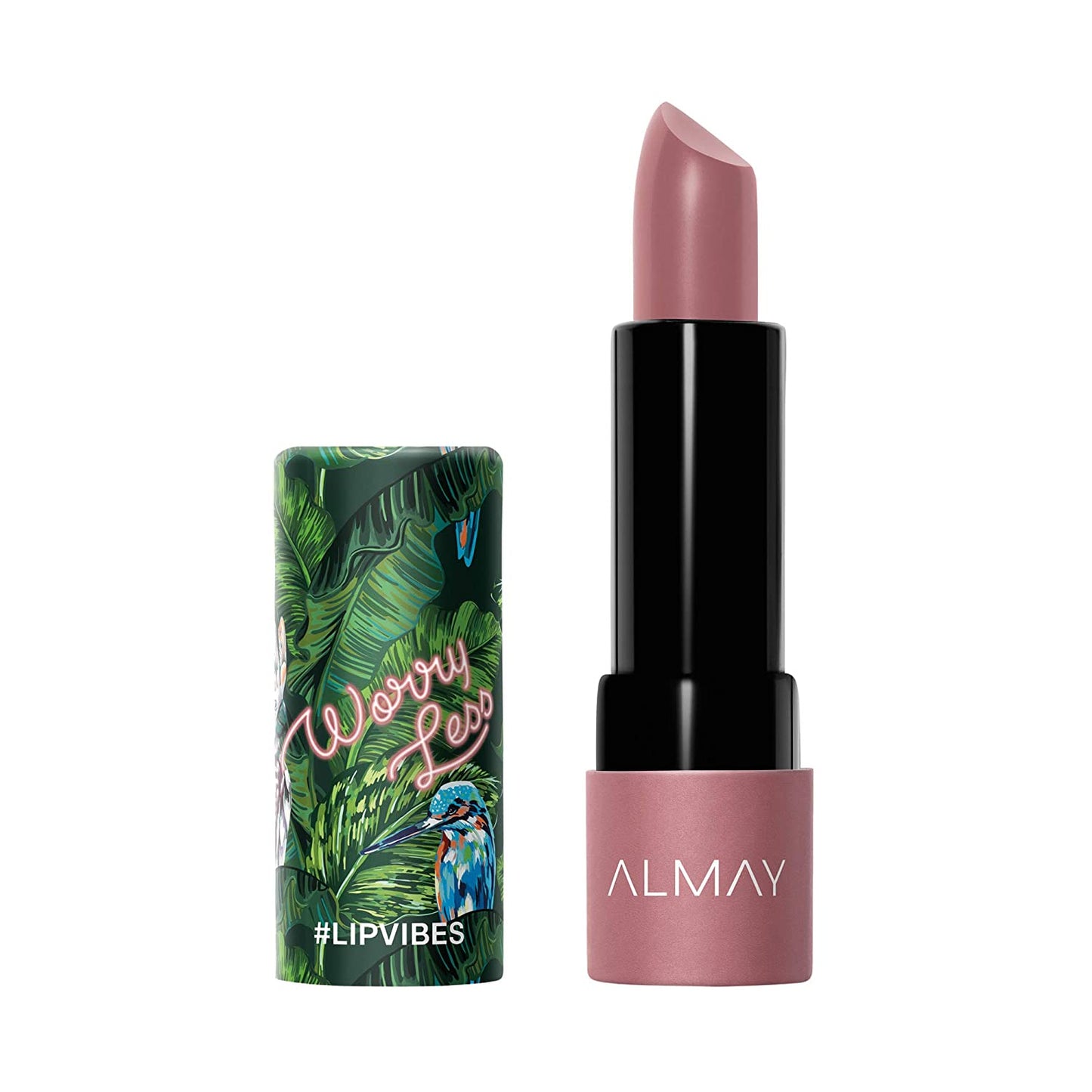 Almay Lip Vibes Lipstick with Vitamin E Oil & Shea Butter,