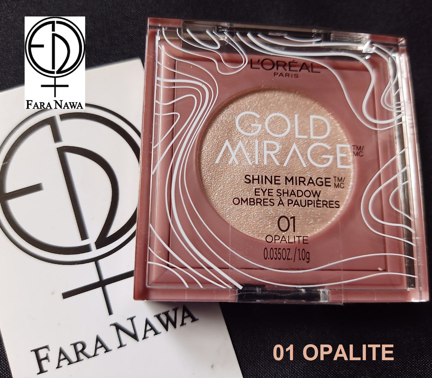 L’ORÉAL PARIS Gold Mirage "LIMITED EDITION" Shimmering EYE SHADOW,