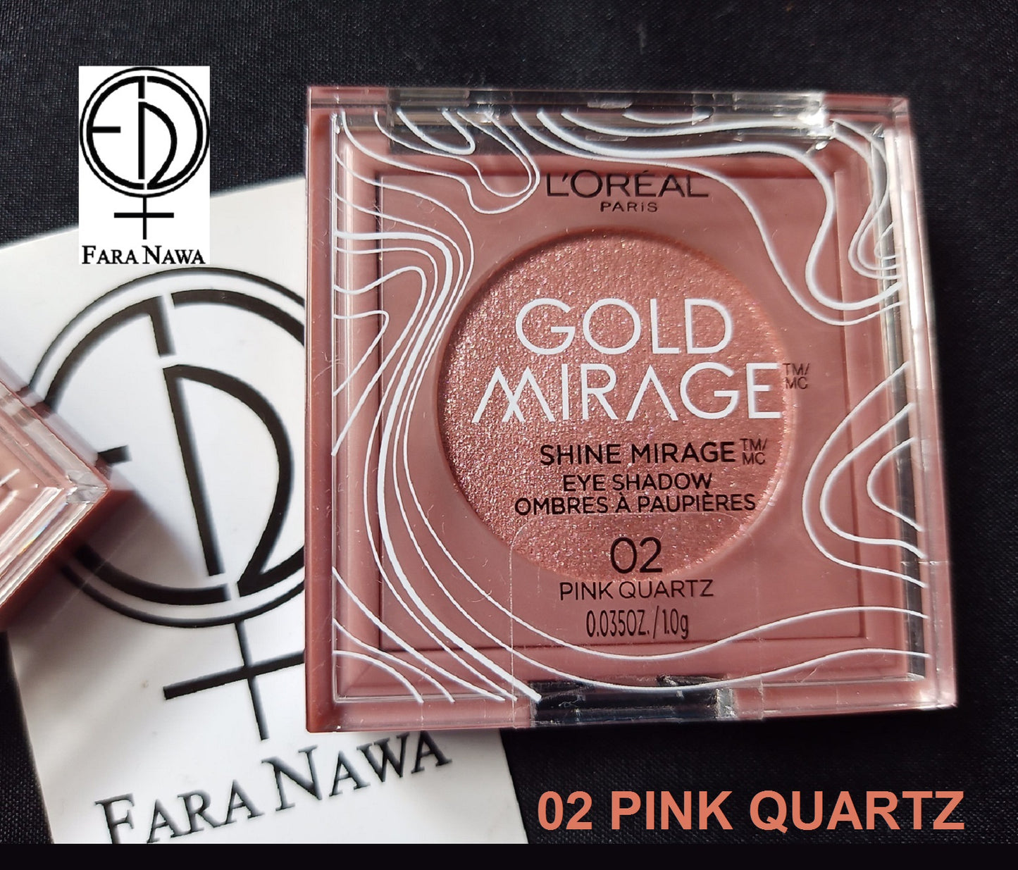 L’ORÉAL PARIS Gold Mirage "LIMITED EDITION" Shimmering EYE SHADOW,