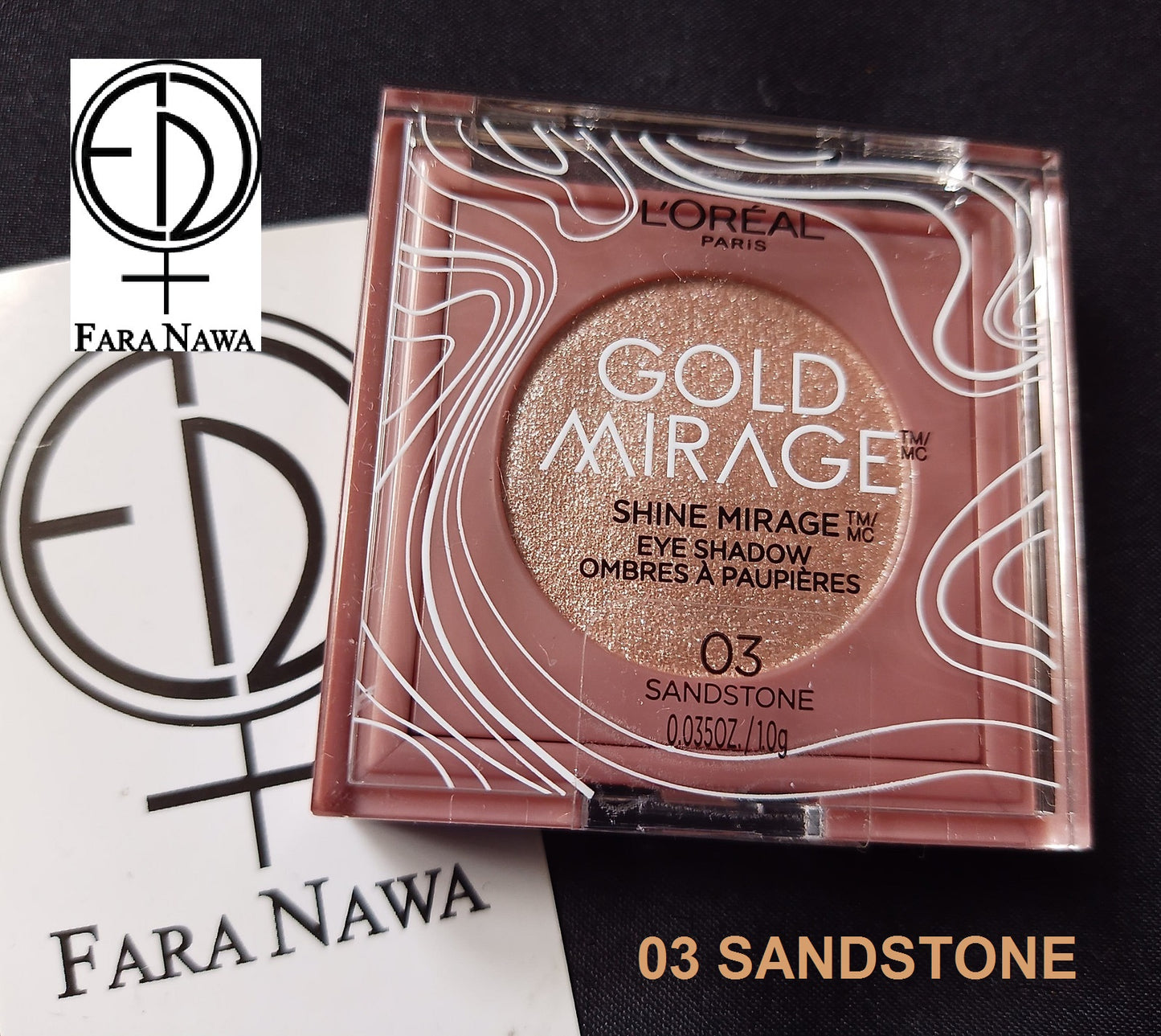 L’ORÉAL PARIS Gold Mirage "LIMITED EDITION" Shimmering EYE SHADOW,
