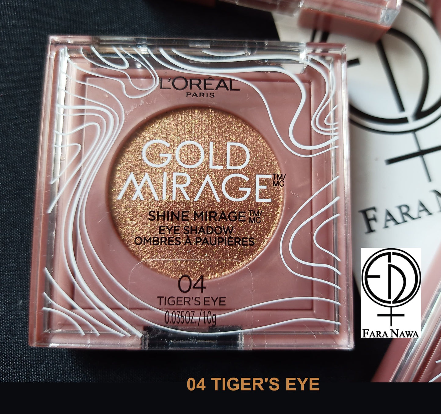 L’ORÉAL PARIS Gold Mirage "LIMITED EDITION" Shimmering EYE SHADOW,